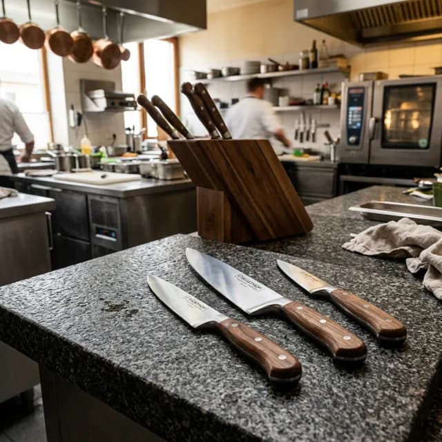 Jogo De Facas Inox 9 Peças Plenus Preto Tramontina