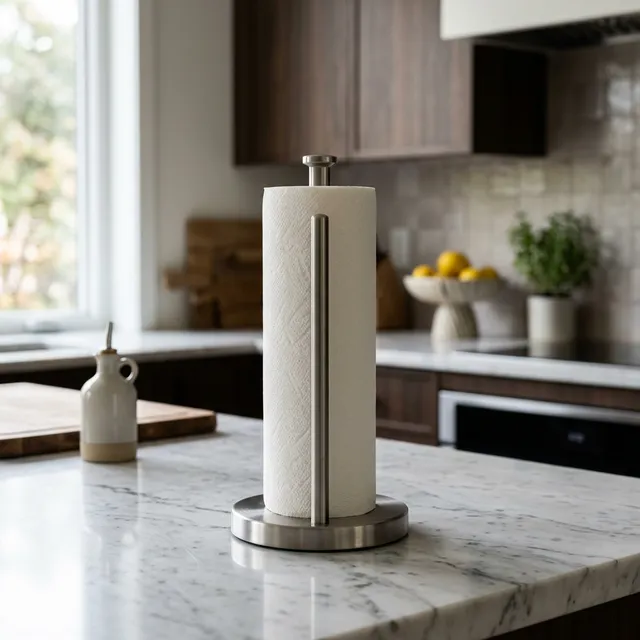 Porta-Papel Toalha de Mesa Inox Hauskraft