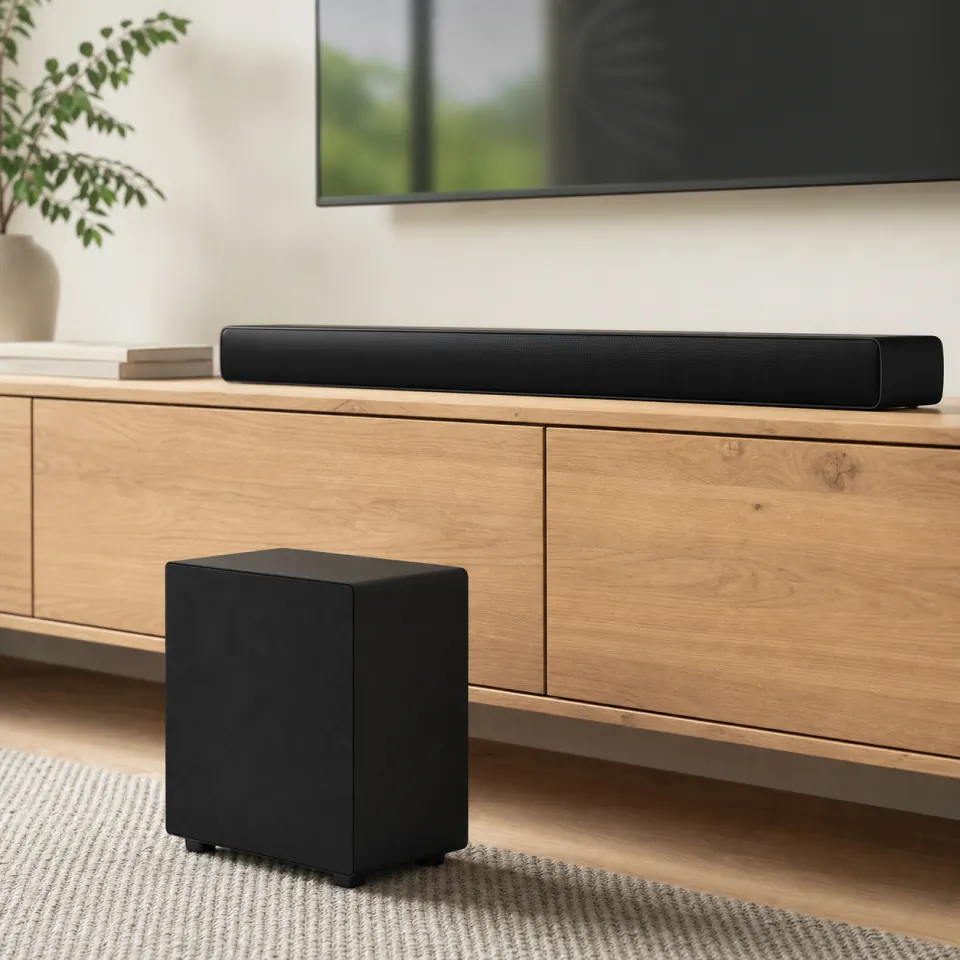 Soundbar com Subwoofer